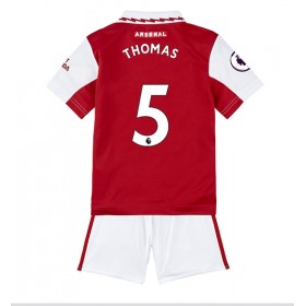 Baby Fußballbekleidung Arsenal Thomas Partey #5 Heimtrikot 2022-23 Kurzarm (+ kurze hosen)